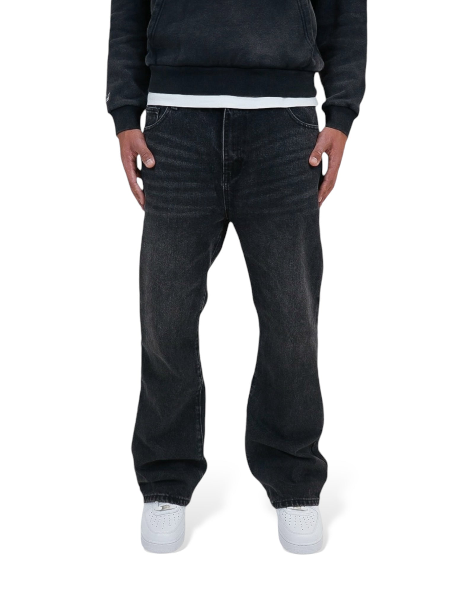 Wide Flare Denim - Black